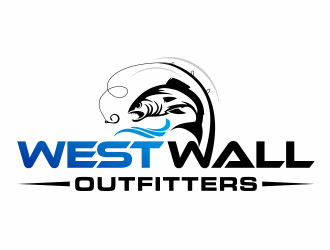 West Wall Outfitters logo design by hidro