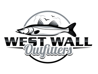 West Wall Outfitters logo design by DreamLogoDesign