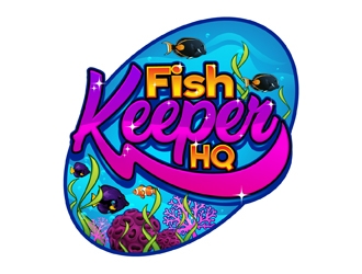 Fish Keeper HQ logo design by DreamLogoDesign