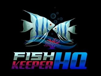 Fish Keeper HQ logo design by DreamLogoDesign