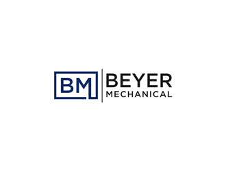 Beyer Mechanical logo design by alby
