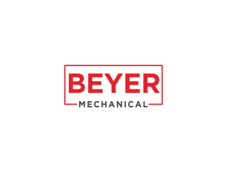 Beyer Mechanical logo design by Greenlight