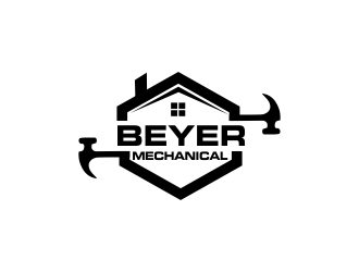 Beyer Mechanical logo design by Greenlight