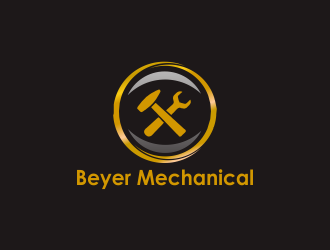 Beyer Mechanical logo design by Greenlight