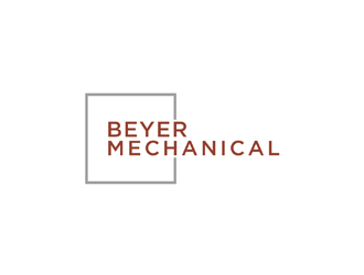 Beyer Mechanical logo design by johana