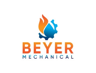 Beyer Mechanical logo design by Erasedink