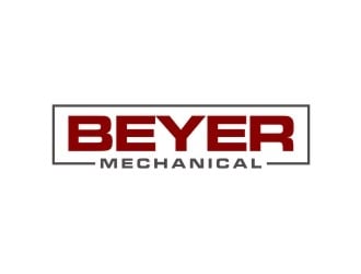 Beyer Mechanical logo design by agil