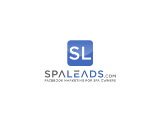 SpaLeads.Com logo design by johana