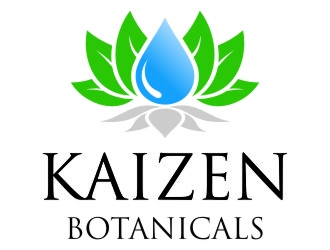 Kaizen Botanicals logo design by jetzu