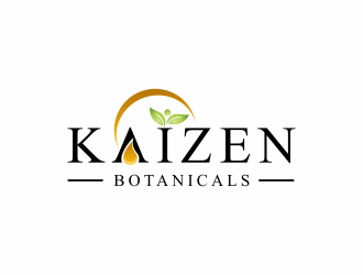 Kaizen Botanicals logo design by haidar