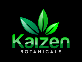 Kaizen Botanicals logo design by AisRafa