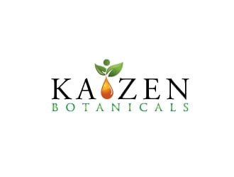 Kaizen Botanicals logo design by jhanxtc