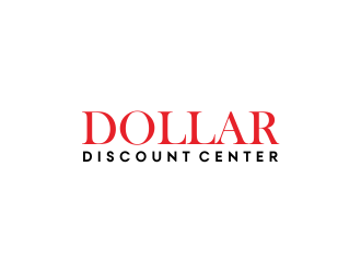 DOLLAR DISCOUNT CENTER logo design by Greenlight
