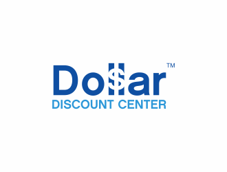 DOLLAR DISCOUNT CENTER logo design by goblin