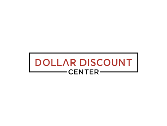 DOLLAR DISCOUNT CENTER logo design by johana