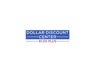 DOLLAR DISCOUNT CENTER logo design by johana