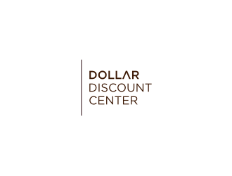 DOLLAR DISCOUNT CENTER logo design by Asani Chie