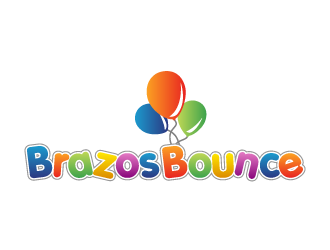 Brazos Bounce logo design by BrightARTS
