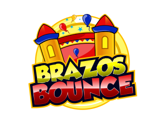 Brazos Bounce logo design by evdesign