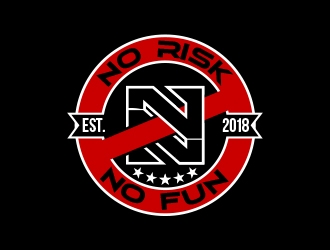 NO RISK NO FUN logo design by MarkindDesign