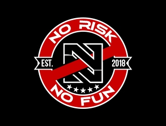 NO RISK NO FUN logo design by MarkindDesign