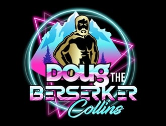 Doug The Berserker Collins logo design by DreamLogoDesign
