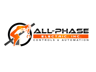 All-Phase Electric, Inc. logo design by BeDesign