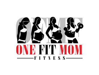 One Fit Mom Fitness logo design by logoguy