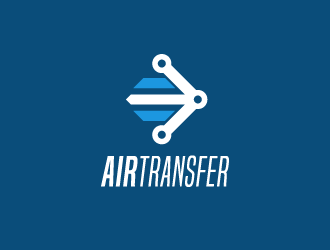 AirTransfer logo design by dondeekenz