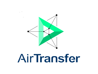 AirTransfer logo design by Coolwanz