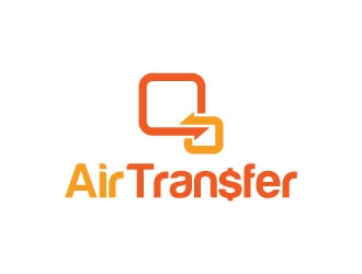 AirTransfer logo design by pixalrahul