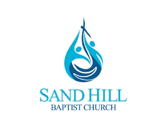 Sand Hill Baptist Church logo design by openyourmind