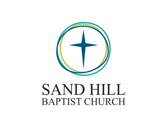 Sand Hill Baptist Church logo design by logolady