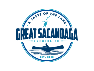 Great Sacandaga Brewing Company logo design by quanghoangvn92