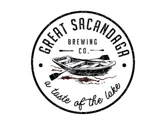 Great Sacandaga Brewing Company logo design by Rachel