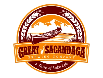 Great Sacandaga Brewing Company logo design by jaize