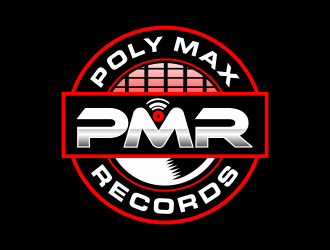 Poly Max Records logo design by akhi