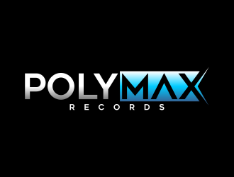 Poly Max Records logo design by ekitessar