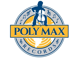 Poly Max Records logo design by logoguy