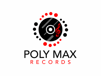 Poly Max Records logo design by ingepro