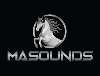 MaSounds logo design by Roma