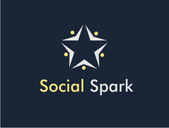 Social Spark LLC logo design by rdbentar