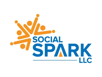 Social Spark LLC logo design by jaize