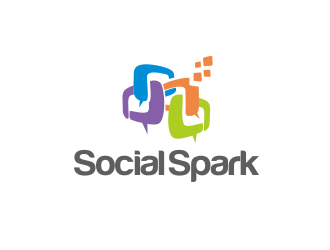 Social Spark LLC logo design by YONK