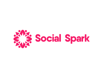 Social Spark LLC logo design by mimmo