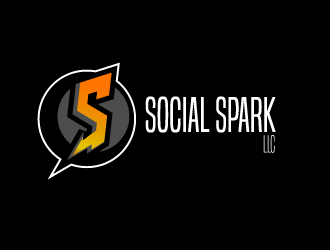 Social Spark LLC logo design by dondeekenz
