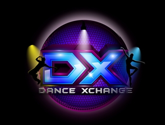 Dance Xchange logo design by DreamLogoDesign