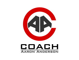 Coach Aaron Anderson logo design by fastsev
