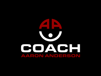 Coach Aaron Anderson logo design by FriZign