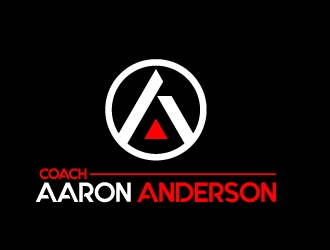 Coach Aaron Anderson logo design by jaize